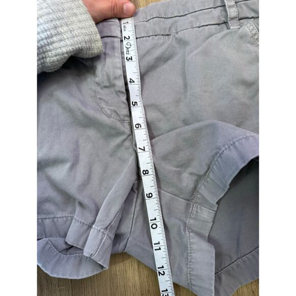 J Crew Chino Shorts Womens Gray Classic Preppy Neutral Cotton Small - Picture 8 of 9